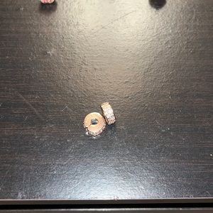Pandora rose gold pink clips
